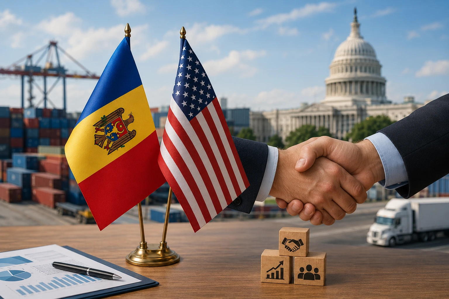 Moldova wants to expand trade with the U.S. and attract new American investment