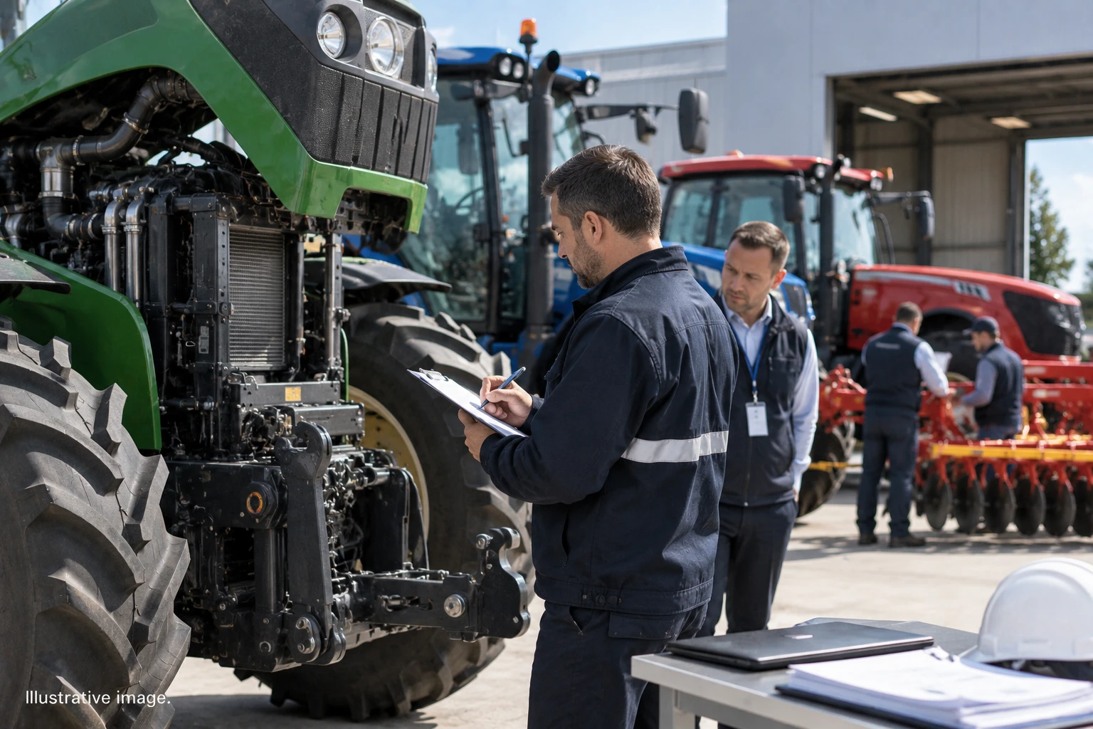 Tractoarele și alte utilaje agricole vor fi admise pe piață numai după omologare