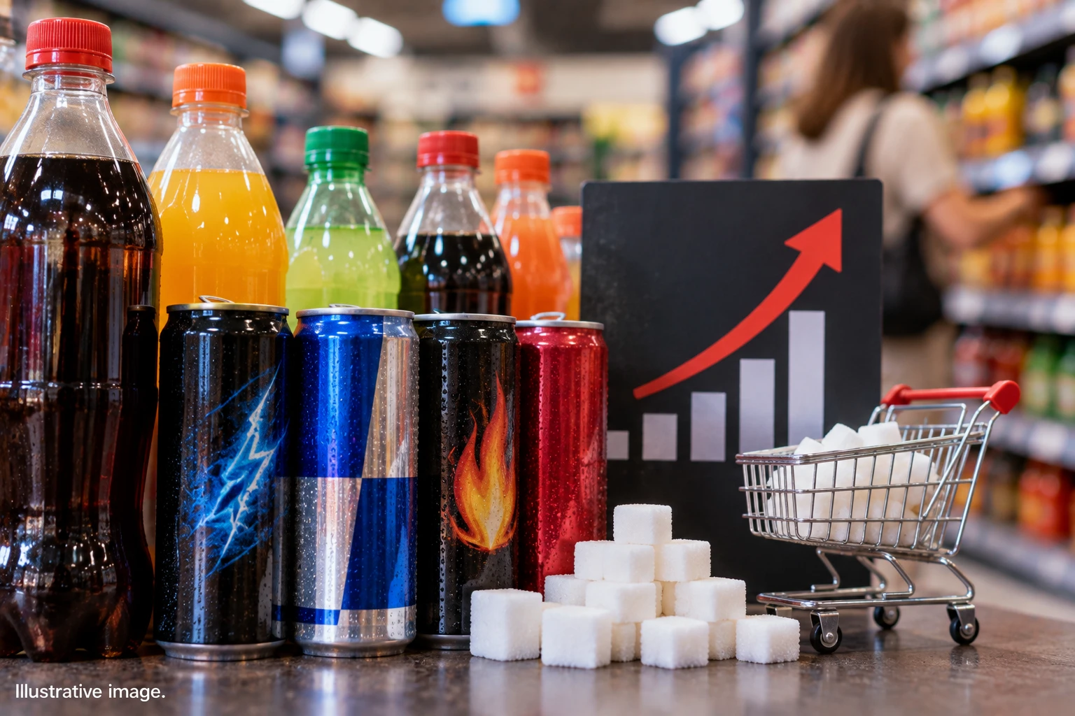Guvernul va introduce accize pe băuturile dulci și energizante