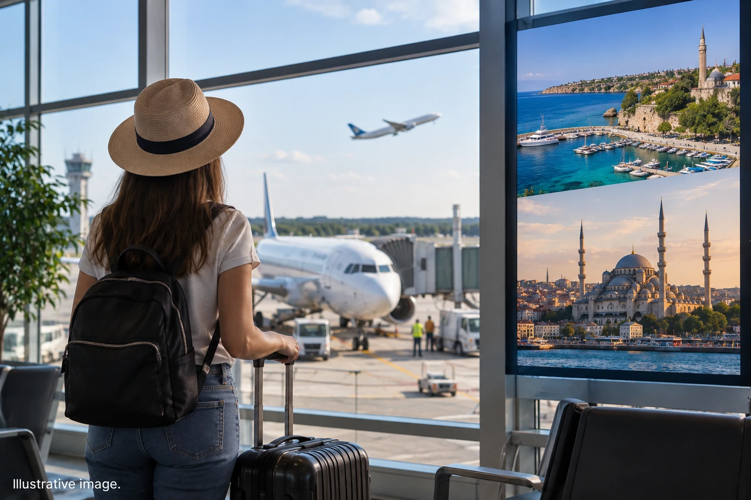 Antalya și Istanbul au fosttcele mai populare destinații de la Aeroportul din Chișinău în luna august