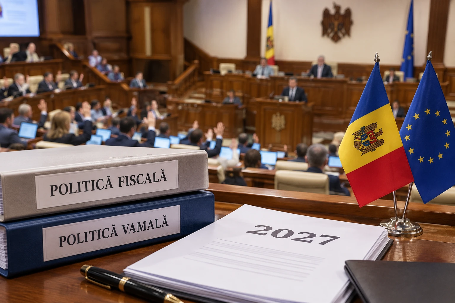 Parlamentul a adoptat în prima lectură politica fiscală și vamală pentru anul 2027