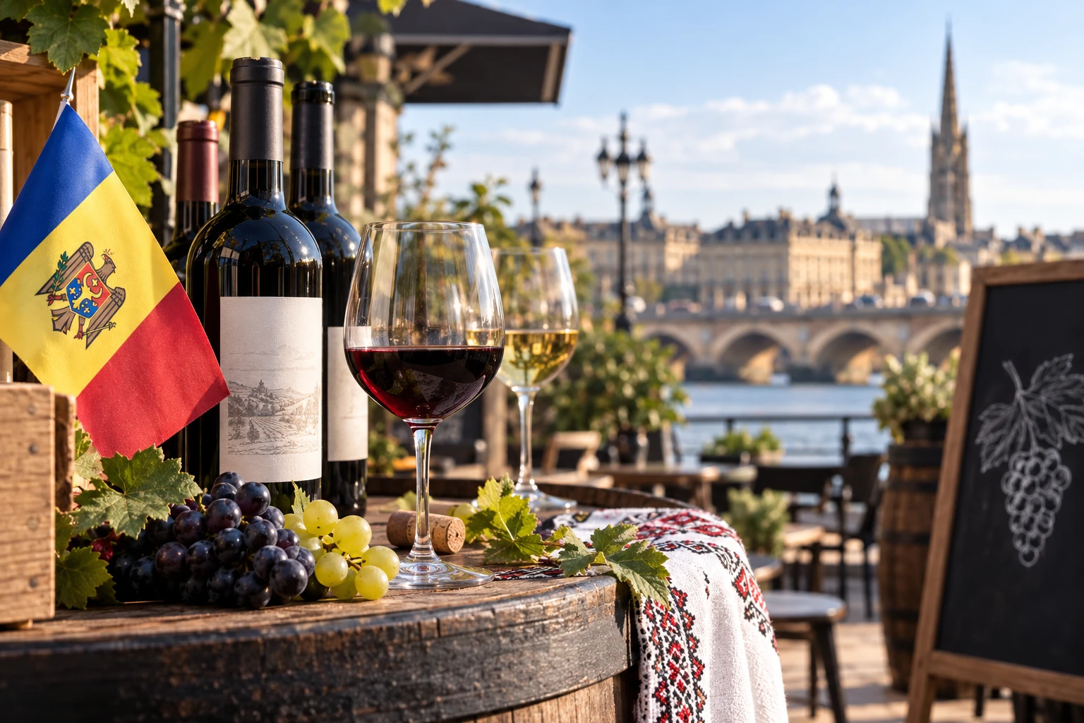 Zilele vinurilor moldovenești se desfășoară în renumita regiune viticolă franceză Bordeaux