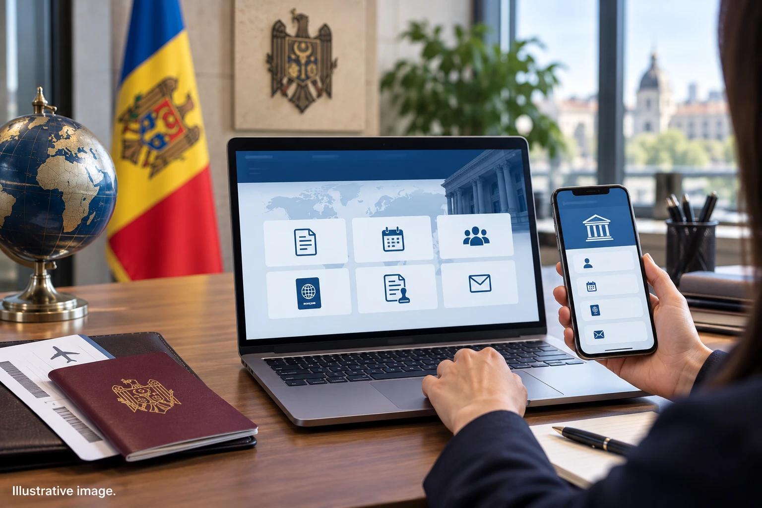 Guvernul a aprobat sistemul e-Consulat pentru modernizarea serviciilor consulare în străinătate