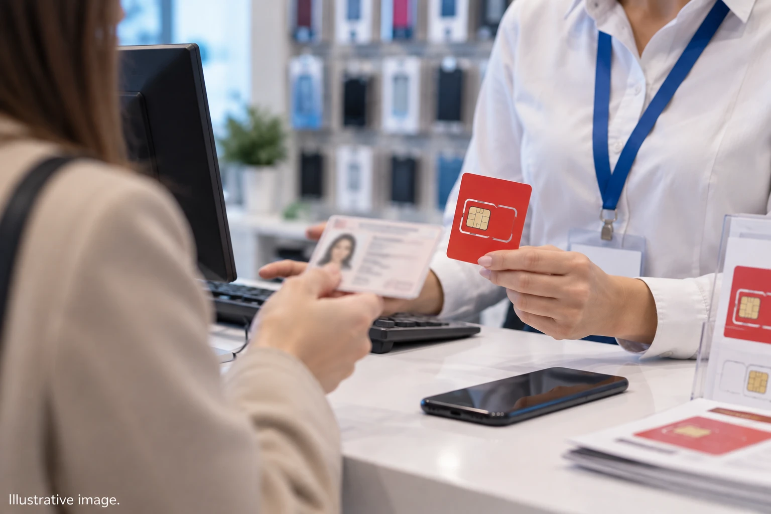 Cartelele SIM cu reîncărcare preplătită vor fi activate numai după verificarea identității