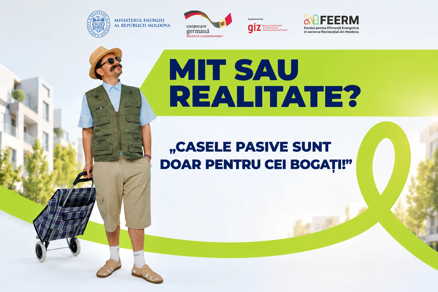 În Moldova va fi lansat primul program de granturi pentru construirea caselor pasive