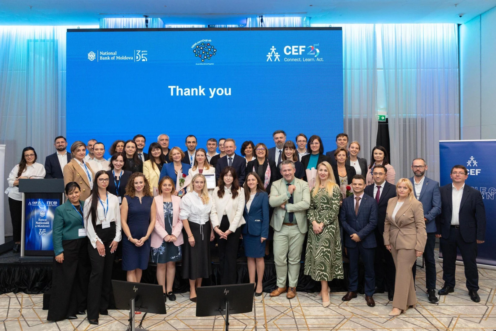 The National Bank of Moldova has completed a project to transform itself into a learning organization