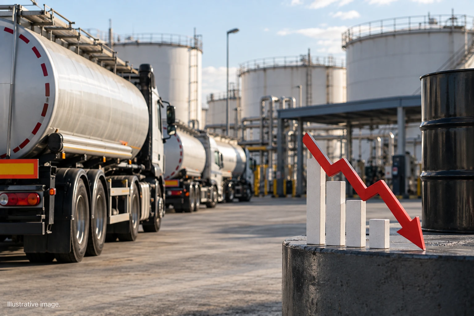 Оптовые продажи нефтепродуктов в Молдове снизились в первом полугодии 2026 года