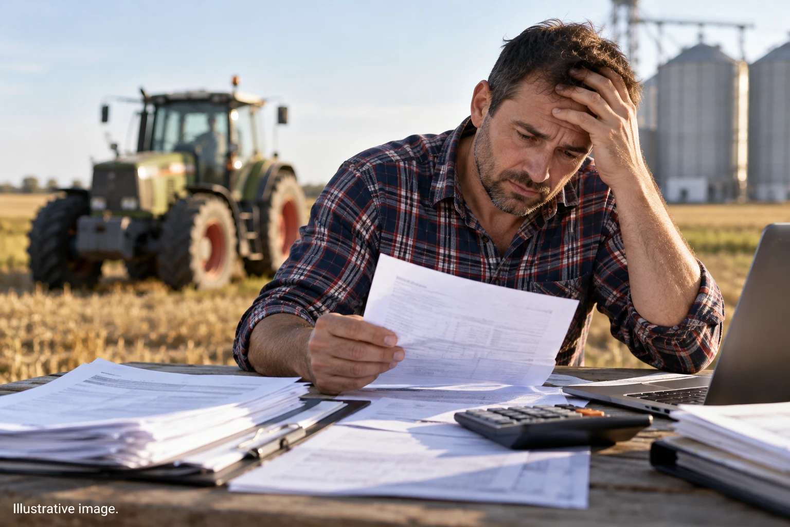 Farmers are asking for a mechanism to restructure their bank debts due to financial difficulties