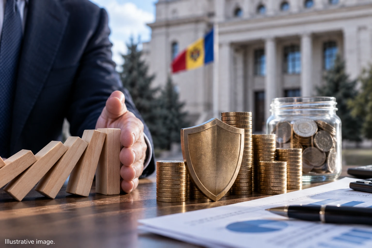 Băncile din Moldova prezintă în continuare un risc de credit ridicat, dar dispun de rezerve semnificative de lichiditate