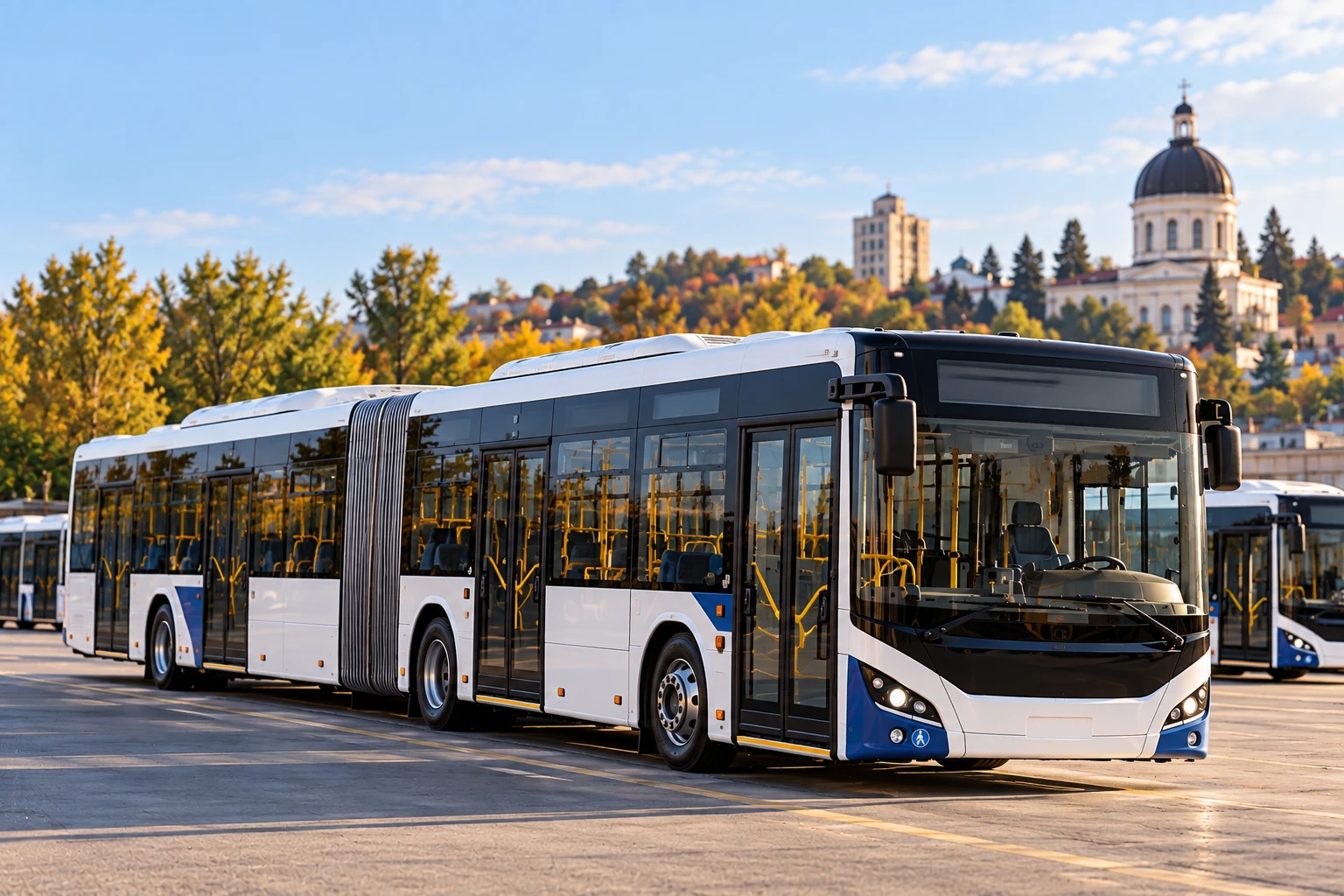 Parcul de autobuze din Chișinău va fi suplinit cu 21 de autobuze