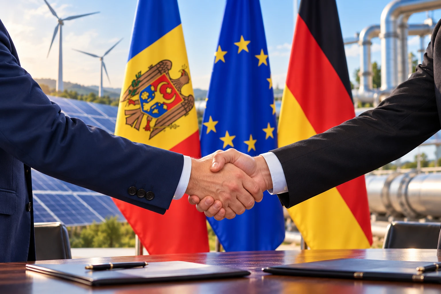 Moldova și Germania își vor extinde cooperarea în domeniul energiei durabile