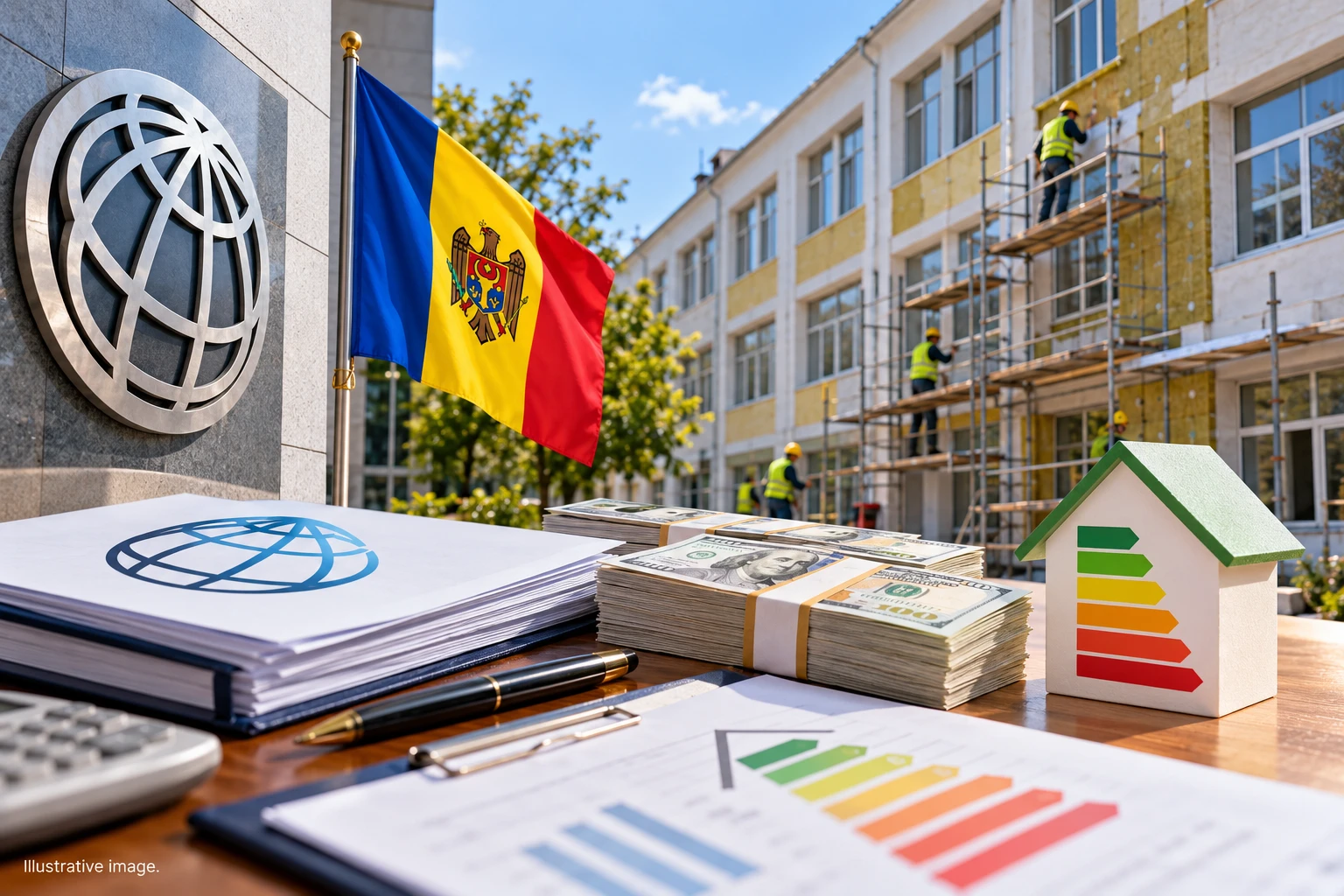Banca Mondială va aloca Moldovei 50 de milioane de dolari pentru modernizarea clădirilor publice