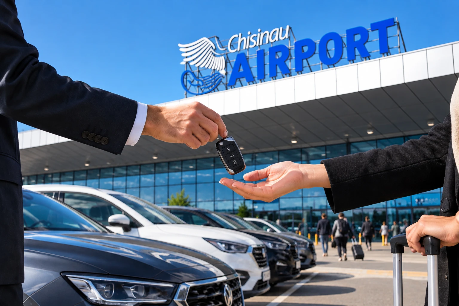 Aeroportul din Chișinău va organiza o licitație pentru închirierea unui spațiu destinat serviciilor de închiriere de mașini