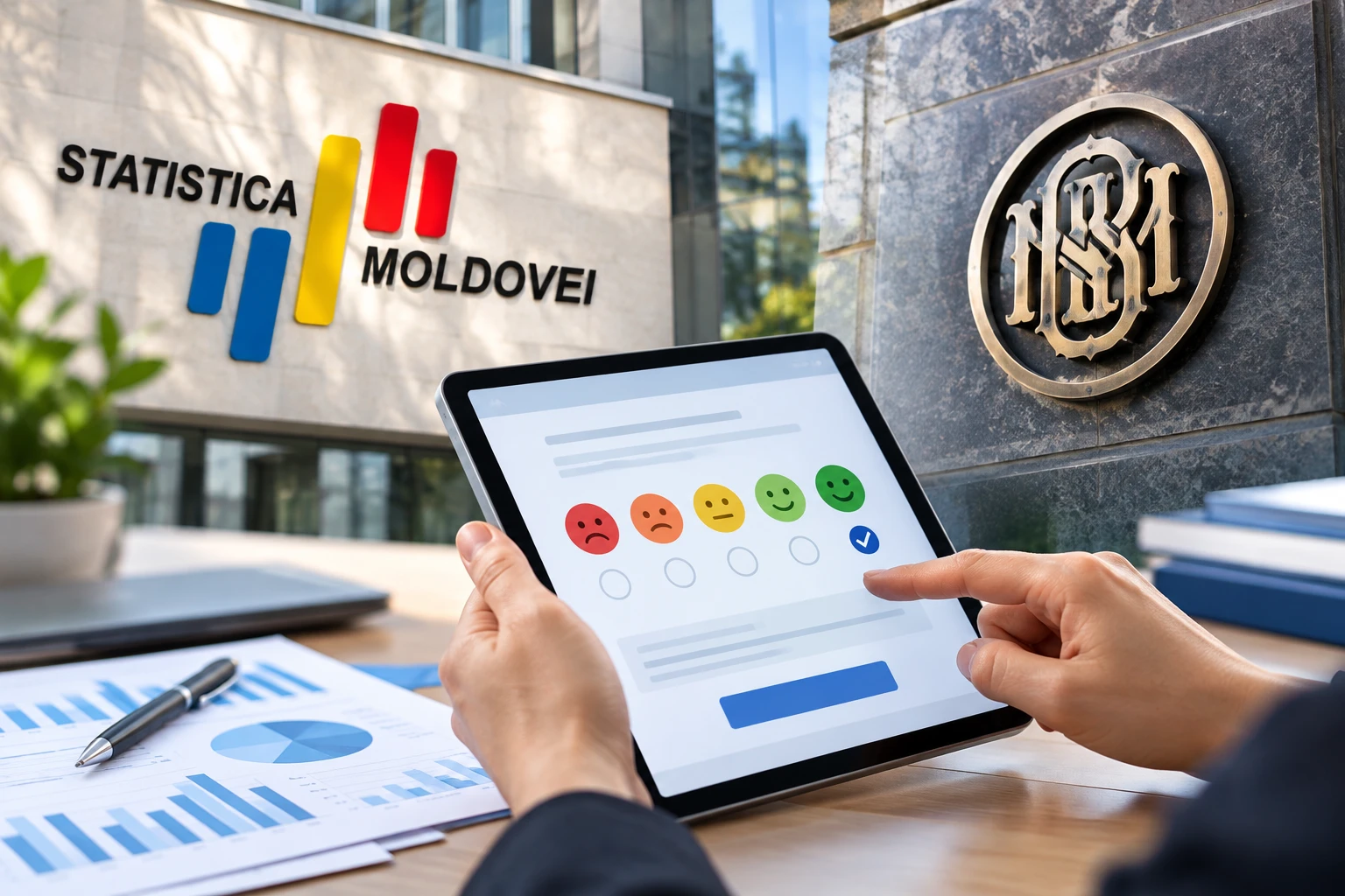 BNS și BNM desfășoară un sondaj privind statisticile oficiale