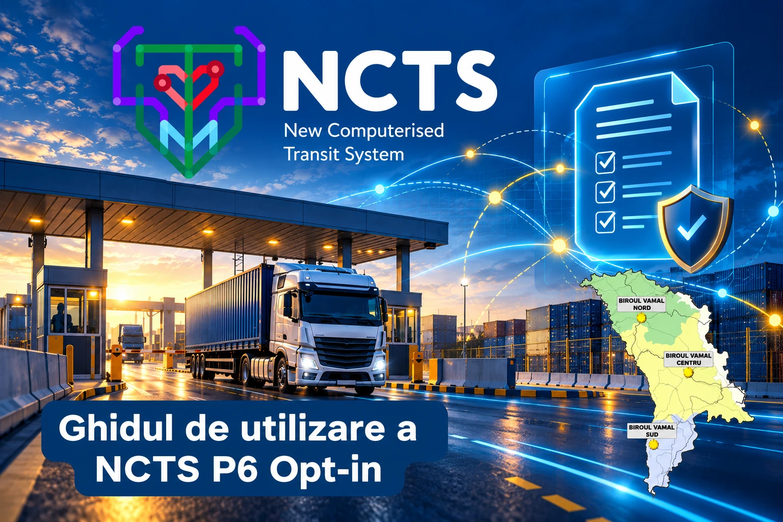 Serviciul Vamal a publicat un ghid privind utilizarea NCTS P6 Opt-in
