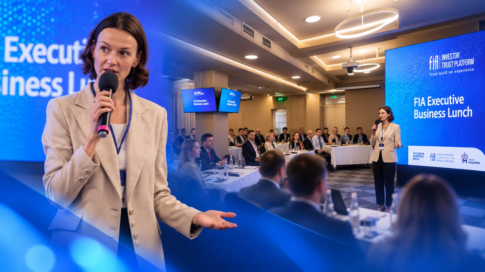 În cadrul Moldova Business Week a avut loc primul prânz de afaceri al FIA Investor Trust Platform