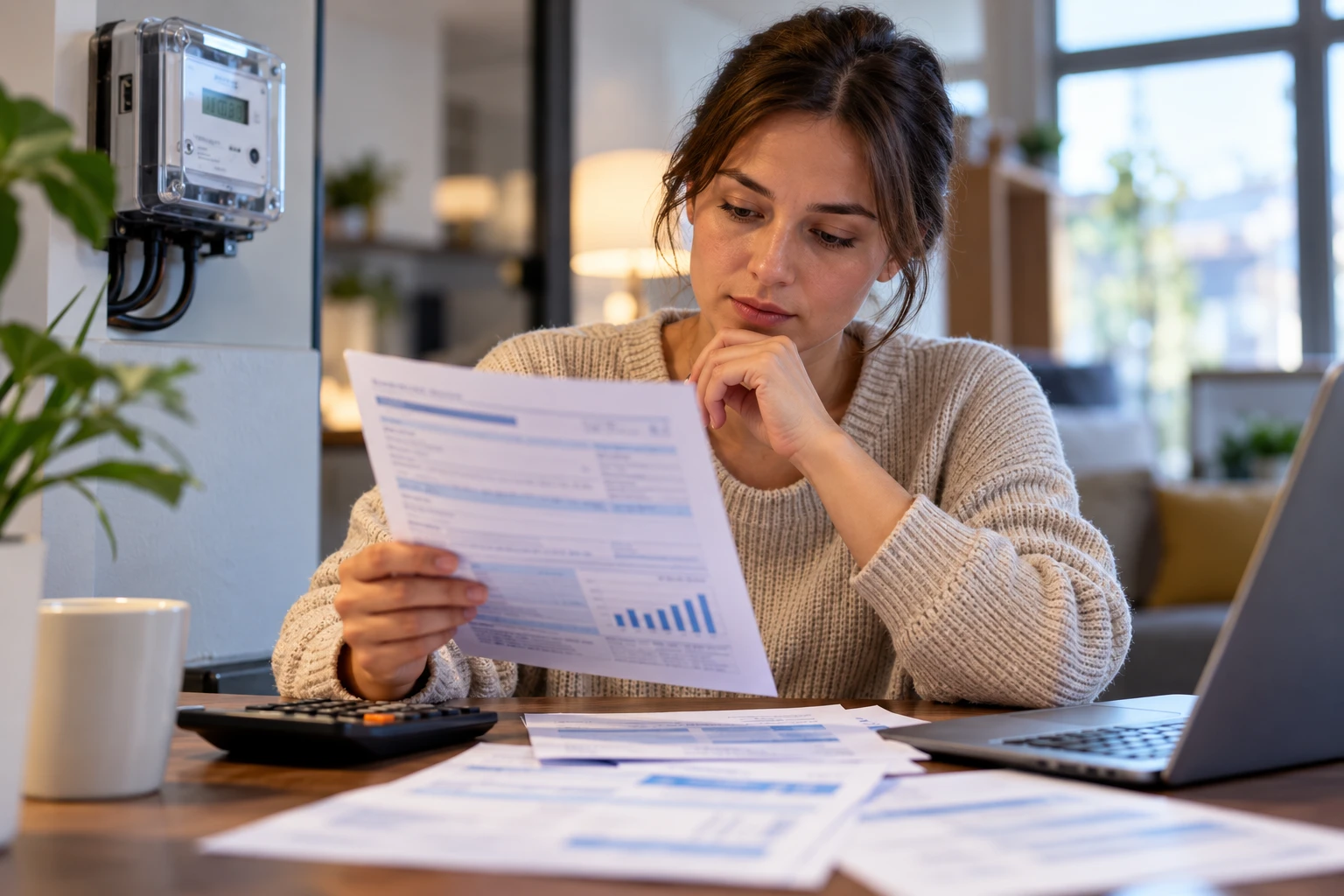 Premier Energy will once again include comparative electricity usage data on its invoices
