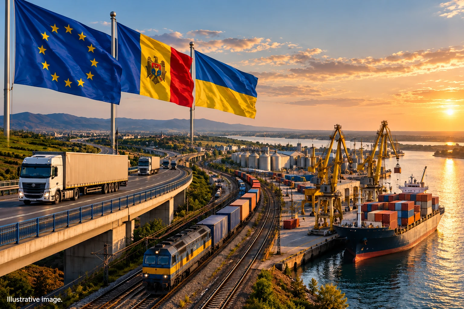 Moldova wants to become a logistics hub. But who really stands to benefit from traveling through it?