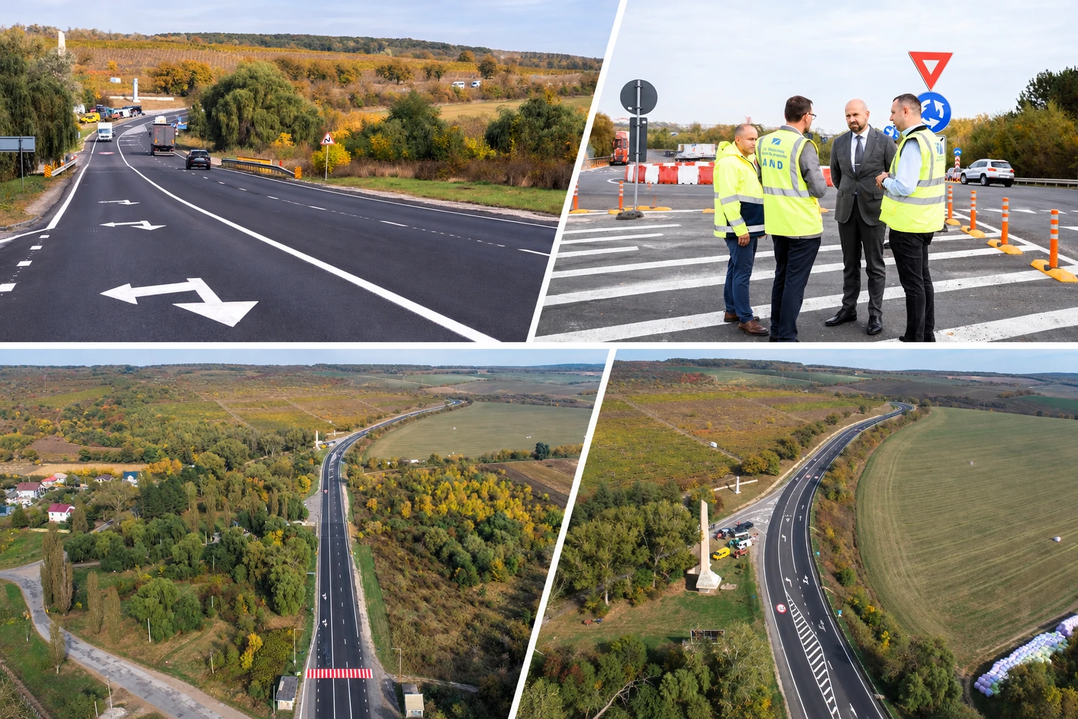22 km din șoseaua R3 au fost renovate, investiția fiind de 132,6 milioane de lei