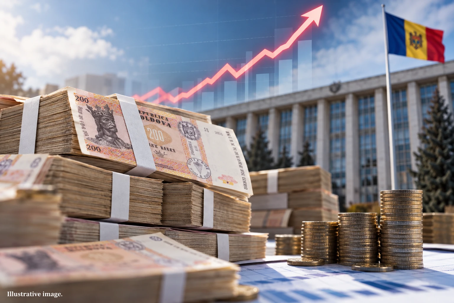 Datoria publică internă a Moldovei a atins nivelul record de 60,18 miliarde de lei