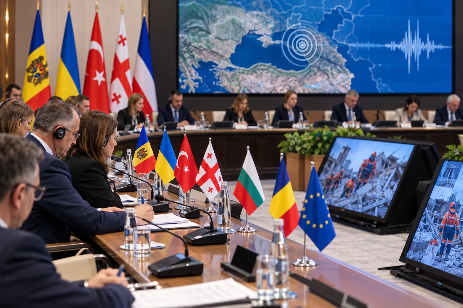 Moldova și țările din bazinul Mării Negre își vor consolida măsurile de protecție împotriva cutremurelor și a situațiilor de urgență