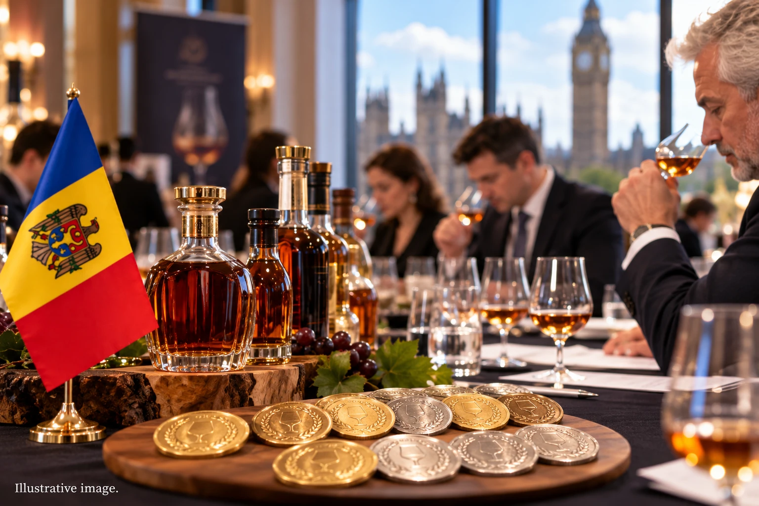Moldovan wines won 25 awards at a tasting event in London