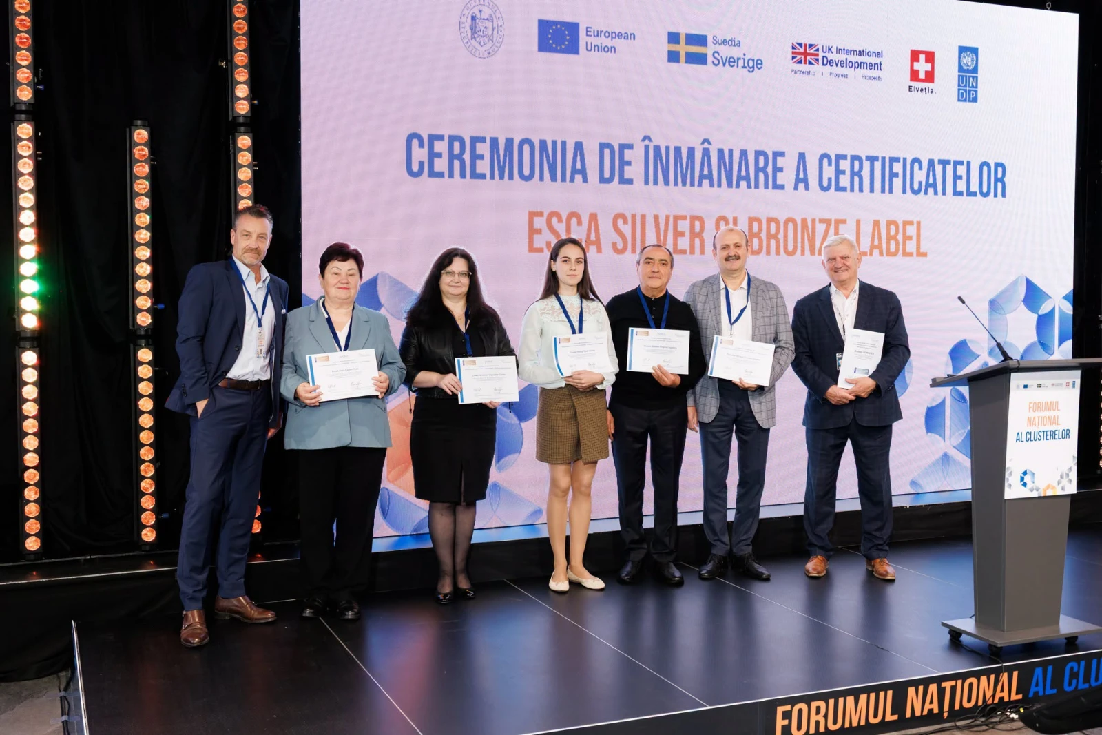Alte 6 clustere din Moldova au obținut certificatele europene ESCA
