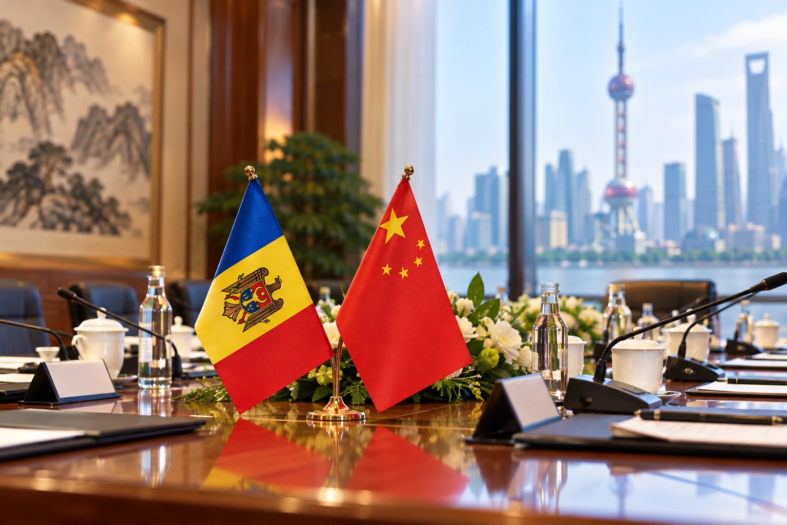 Comisia moldovo-chineză pentru cooperare comercială și economică se va reuni pe 4 noiembrie la Shanghai