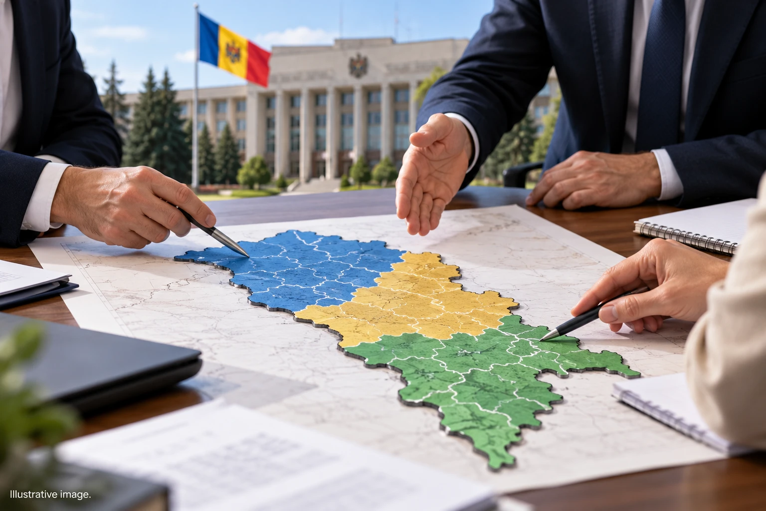 IDIS Viitorul propune înlocuirea raioanelor cu trei regiuni administrative