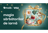 Bucură-te de „Magia sărbătorilor de iarnă” cu maib și Visa