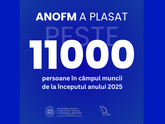 De la începutul anului, cu sprijinul Agenției Naționale pentru Ocuparea Forței de Muncă, au fost angajate 11 047 persoane