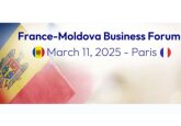 Forumul de afaceri Moldova-Franța va avea loc pe 11 martie la Paris 