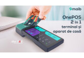 OnePOS 2 în 1 – terminal și aparat de casă – noua soluție de la maib