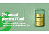 Noul depozit în lei cu dobândă fixă de 7% anual de la OTP Bank