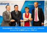 Victoriabank obține o nouă finanțare de 5 milioane de euro de la BERD pentru IMM-uri