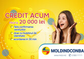 Credit Acum de la Moldindconbank – până la 20 000 lei, în doar 30 de minute, cu buletinul