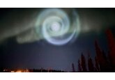 Rare baby blue spiral in Alaska skies leaves Northern Lights enthusiasts &#039;bewildered&#039;