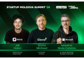 Fondatorii submersibilului Titan, ai aplicaților globale, investitori și creatori de soluții AI, pe scena Startup Moldova Summit 2026