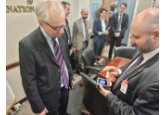 Energy Minister Victor Parlicov discussed decarbonization, cybersecurity and nuclear energy programs at the US Department of Energy.
