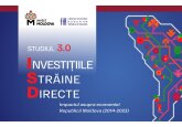 În 2023, volumul investițiilor străine directe (ISD) în Moldova a constituit 357,2 milioane de dolari, în scădere cu 39% după un salt la 586 milioane de dolari în anul precedent