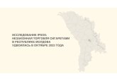 Исследование IPSOS: незаконная торговля сигаретами в Республике Молдова удвоилась в октябре 2022 года