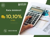 Rata dobânzii la creditele pentru finanțarea microîntreprinderilor și întreprinderilor mici în cadrul programelor IFAD a fost redusă la 10,1% pe an