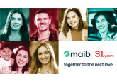 Maib – your bank for 31 years! 