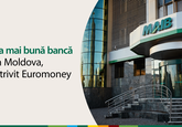 MAIB - Cea mai bună bancă din Moldova, 2021, potrivit Euromoney
