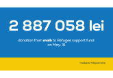 Half a million lei - the fourth tranche donated by the maib in support of Ukrainian refugees in the Republic of Moldova