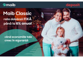 Crește-ți economiile în siguranță cu noul depozit Maib Classic