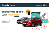 Maib launches edition 2, “Change the speed with maib liber”, with double prizes: eight iPhone 13 and two KIA Rio X-Line cars