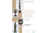 Muzeul Național de Artă al Moldovei va inaugura expoziția a patru sculptori: Ion Bolocan, Mihai Damian, Ioan Grecu, Ion Zderciuc 