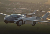 Летающая машина-трансформер AirCar пролетелась между городами