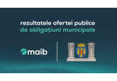Maib anunță rezultatele ofertei publice de obligațiuni municipale emise de Primăria mun. Chișinău